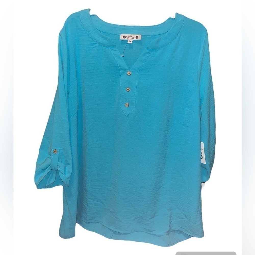 Wilde Caribbean blue top